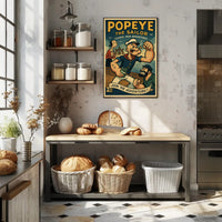 Vintage Sailor Adventure Pop Culture Poster