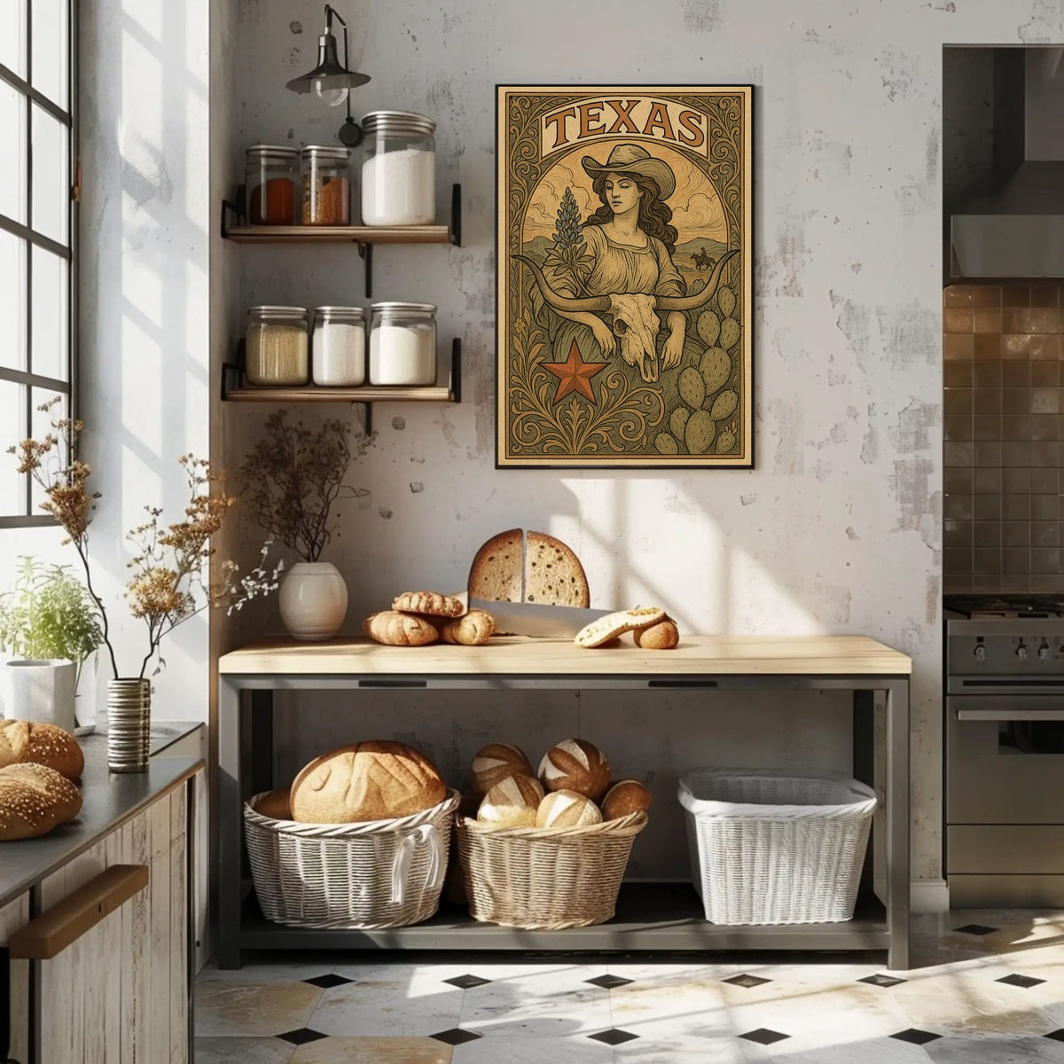 Texas Heritage Poster