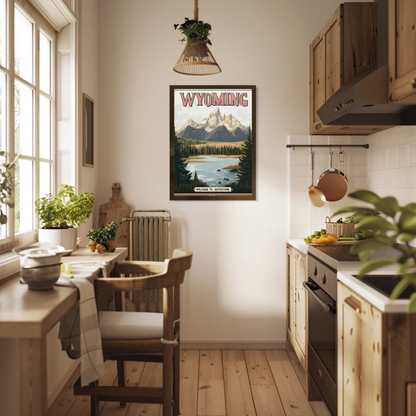 Wyoming Vintage Poster