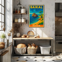 Baikal Russia Poster
