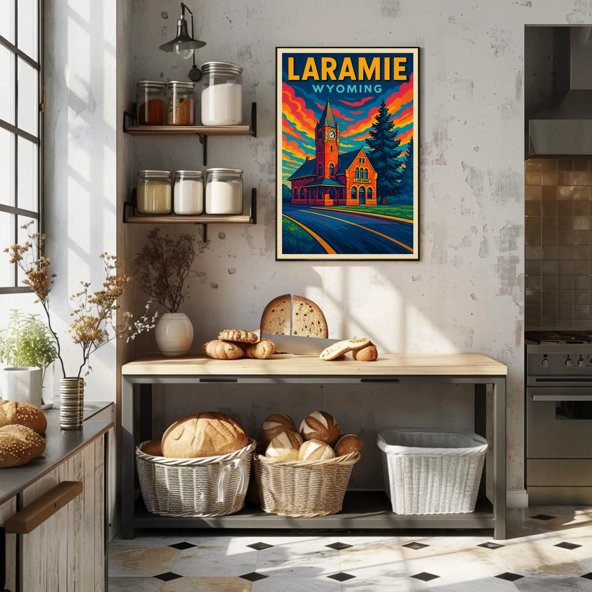 Laramie, Wyoming Poster
