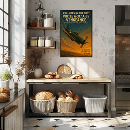 Vultures Of The Sky Vultee A-31A-35 Poster