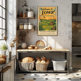 Welcome to Iowa Poster