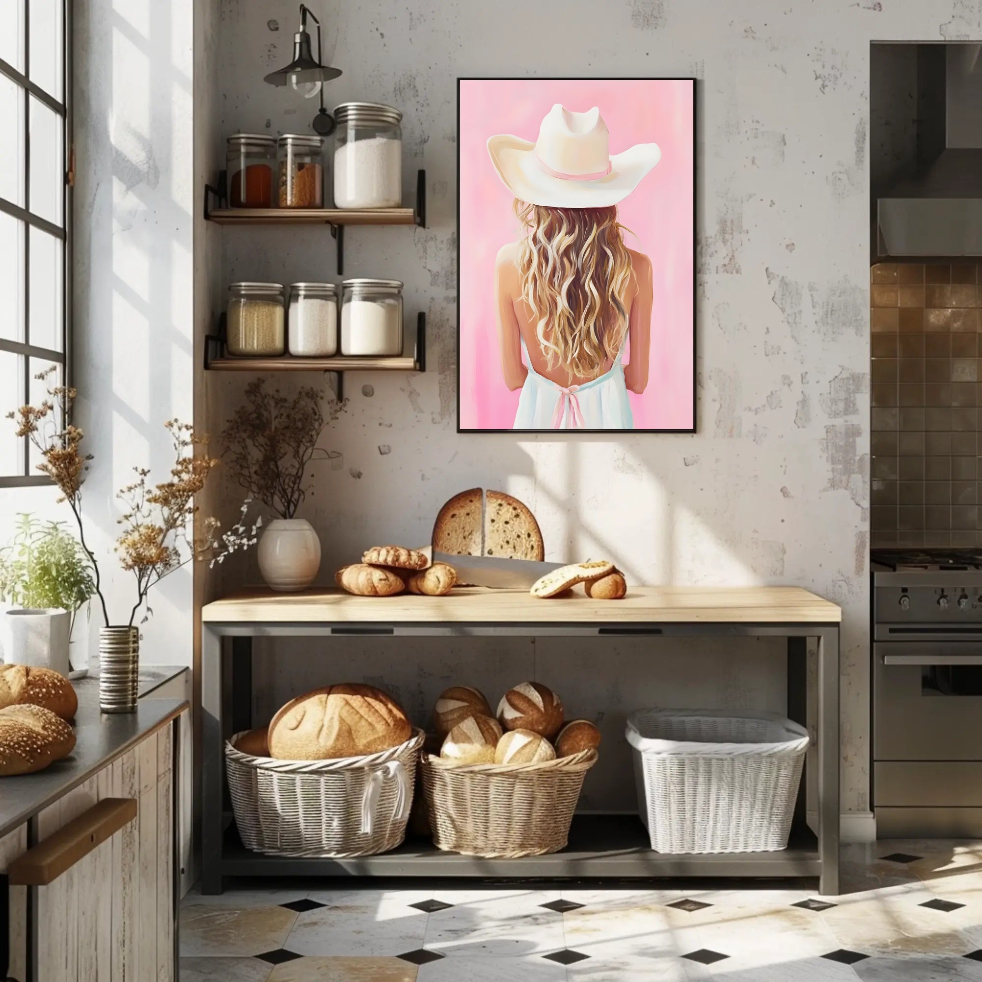 Pastel Dreams Poster Vintage Pastel Travel Wall Art