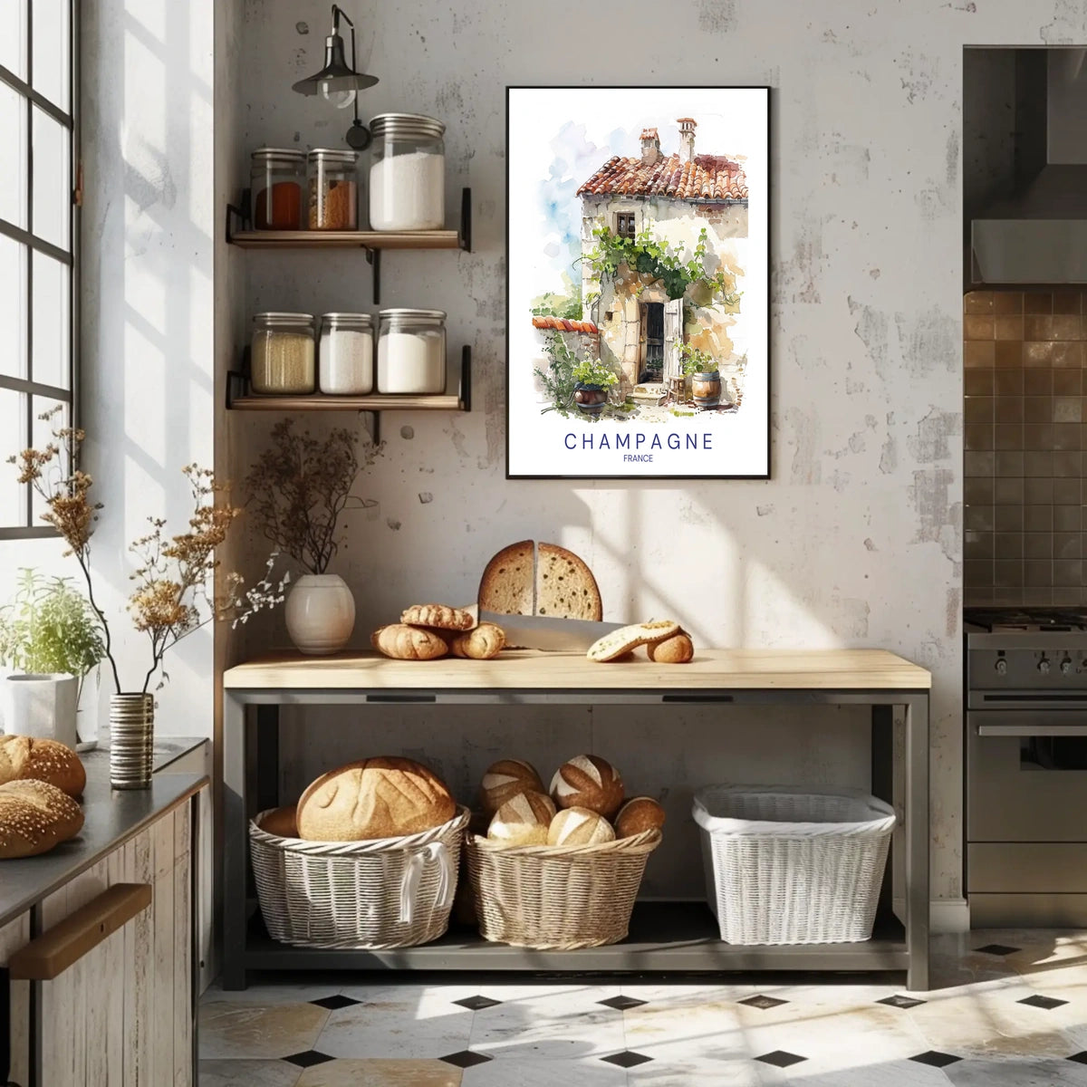 Champagne Charm Poster