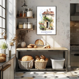 Champagne Charm Poster