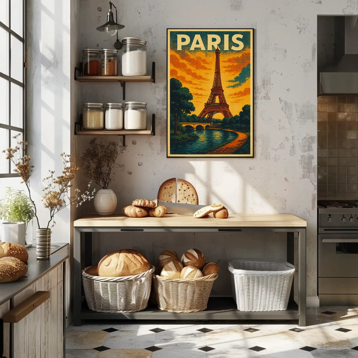 Paris Travel Poster