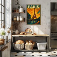 Paris Travel Poster