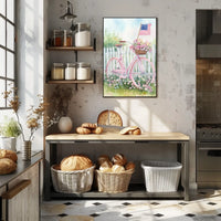 Vintage Bicycle Wall Art 18x24 Poster By PosterGoat Poster