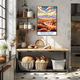 Death Valley Desert Escape National Park Poster