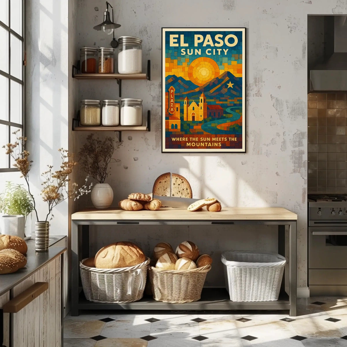 El Paso Sun City Poster