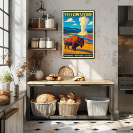 Yellowstone National Park Poster