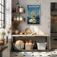Jackson - Heart of Mississippi Poster