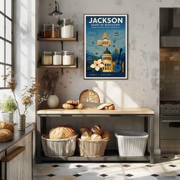 Jackson - Heart of Mississippi Poster