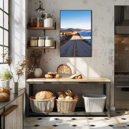 Open Road To The Horizon Poster
