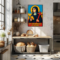 St. Frances of Rome Poster