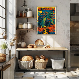 Shellshockzilla Poster