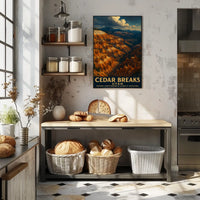 Cedar Breaks Natural Amphitheater Poster