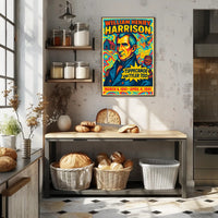 William Henry Harrison 9th President Poster PosterGoat