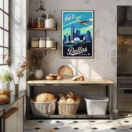 Visit the Big D Poster