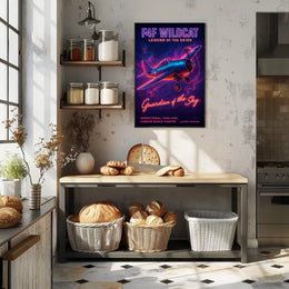 F4F Wildcat Legend of the Skies Poster