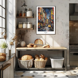 Soho Streetscape Poster PosterGoat