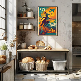 Explore Australia's Vibrant Beauty Travel Poster PosterGoat