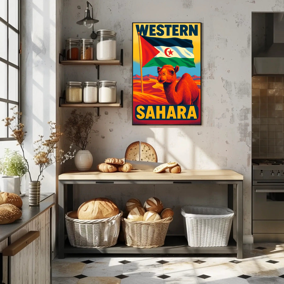 Western Sahara Adventure Poster