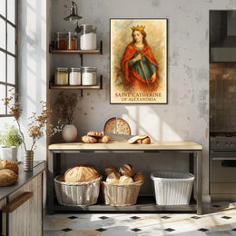 Saint Catherine of Alexandria Poster