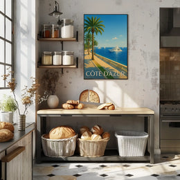 Côte DAzur Poster