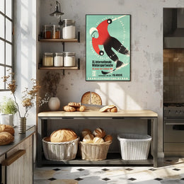 Xi. Internationale Wintersportwoche 1957 Poster