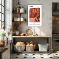 Jordan's Rich Heritage Adventure Travel Poster PosterGoat