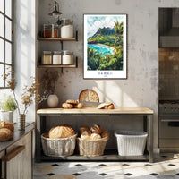 Tropical Paradise of Hawaii Poster PosterGoat