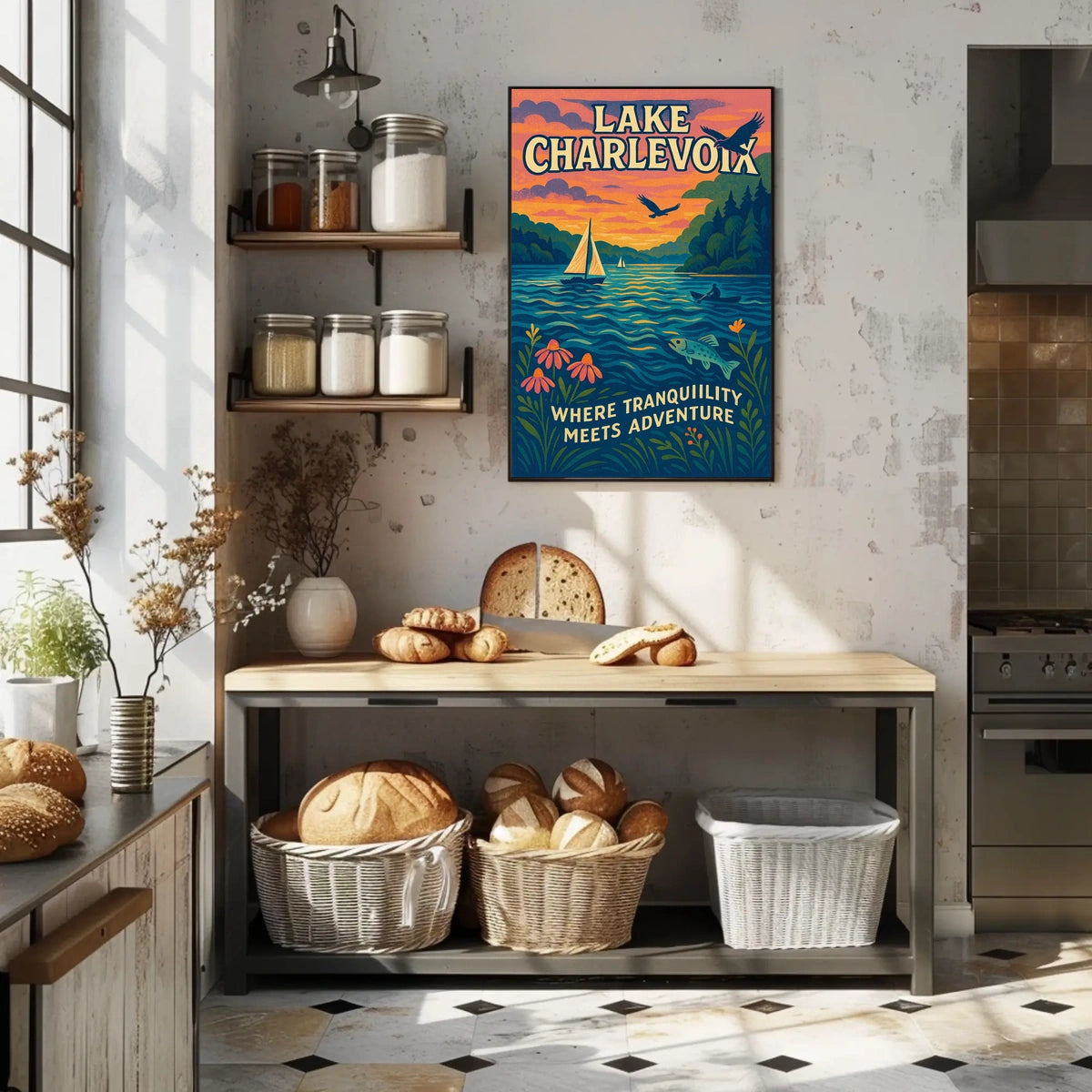 Lake Charlevoix Adventure Poster