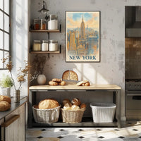New York Skyline Poster