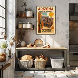 Grand Canyon Natural Wonder Art Poster