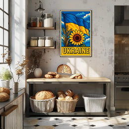 Ukraine A Symbol Of Hope Poster
