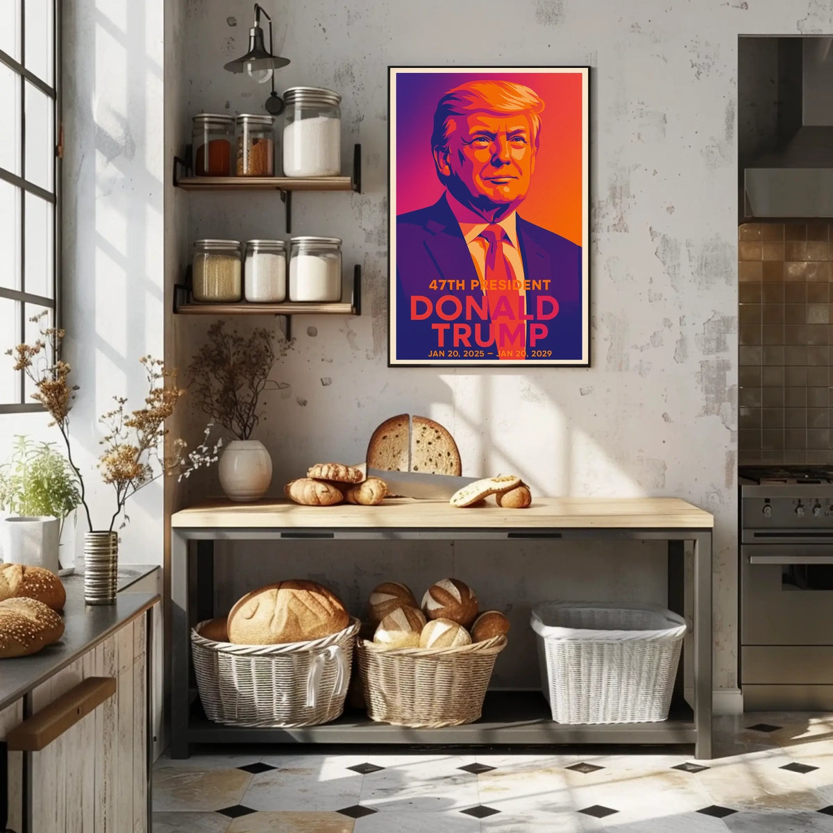 Trump Visionary Digital Collectors Poster