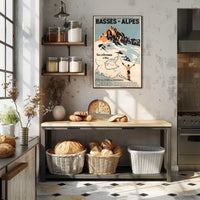 Discover The Basses-Alpes Poster