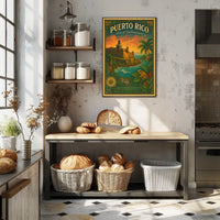 Puerto Rico Isle Of Enchantment Poster