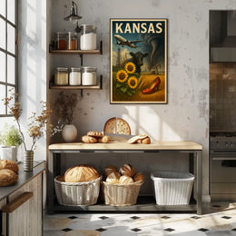 Kansas A Land of Diversity Poster