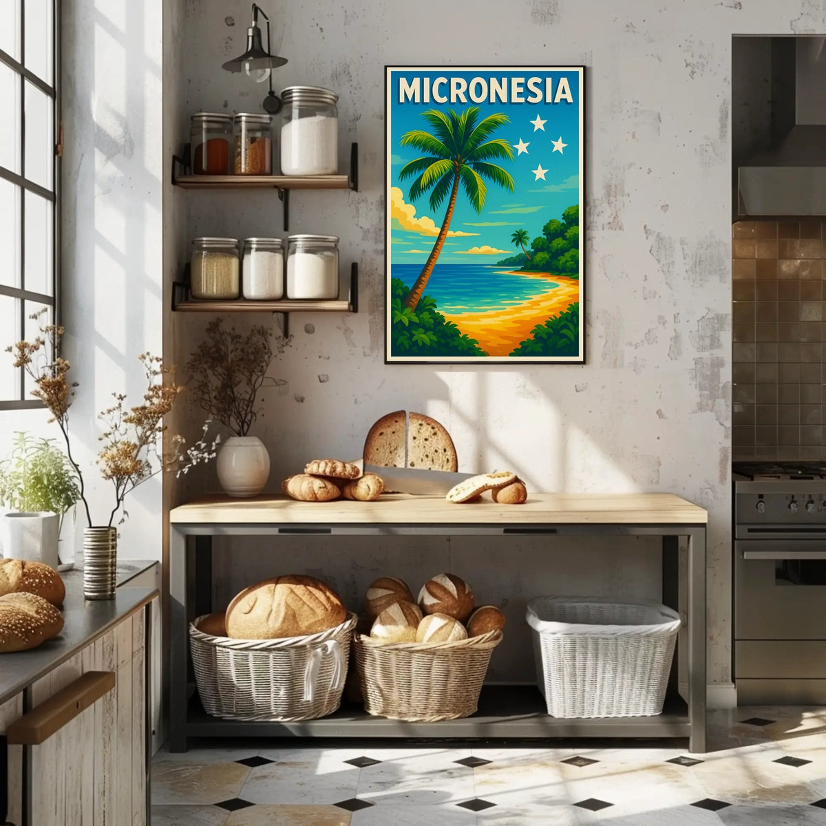 Micronesia Paradise Poster