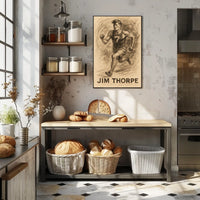 Jim Thorpe Athletic Legend Poster