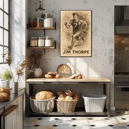 Jim Thorpe Athletic Legend Poster