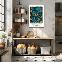 The Artistry of William Morris Exhibition Artistic Poster