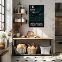 Douglas C-47 Dakota The Gooney Bird Poster