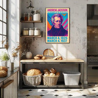 Andrew Jackson 7Th President Poster