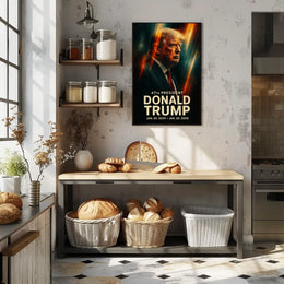 Trump Patriotism Leadership Expressionism Poster