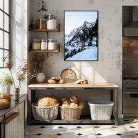 Winter Mountain Retreat Poster