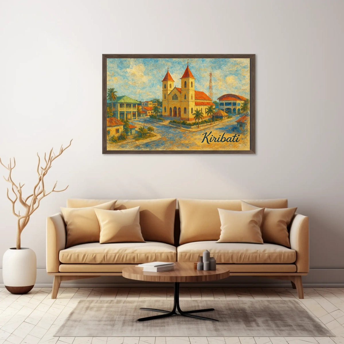 Kiribati A Scenic View Poster